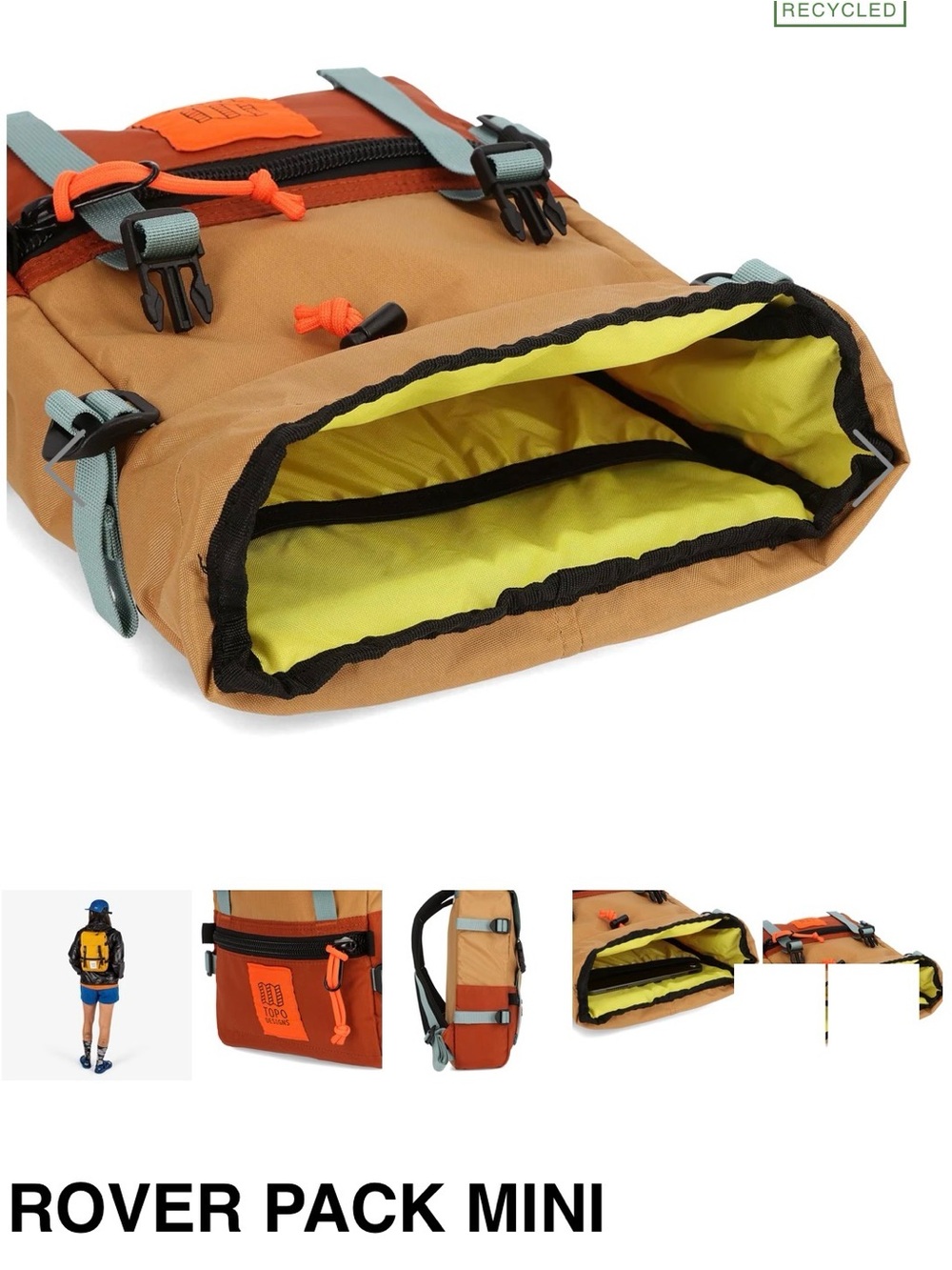 Topo Designs Rover Pack Mini Backpack - Picture 6 of 6